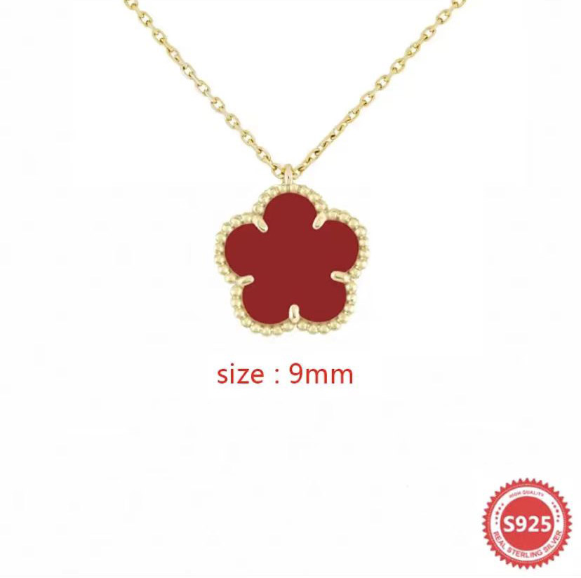 MINI flower clover necklace Fashion Design for women Designer Charm Gold Jewelry lovers couple gift ladies weddings
