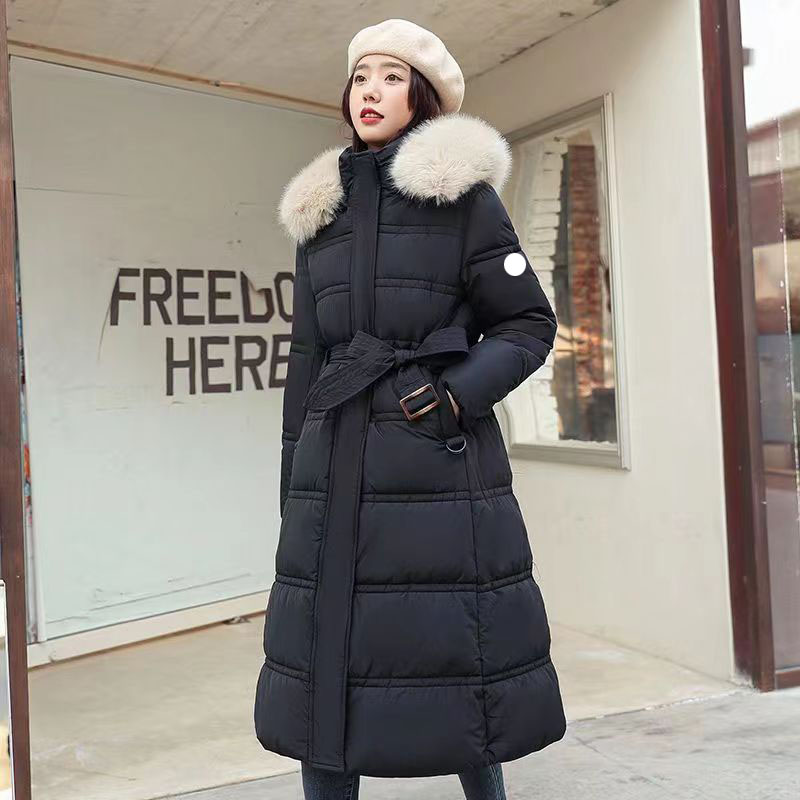 Moncleatpuffersjacket Womans Down Coats Long Jackets Fur Trench Puffy Downs Jacket Classic Woman Hood Slim Windbreaker Warm Down Coats 5Cb S251127