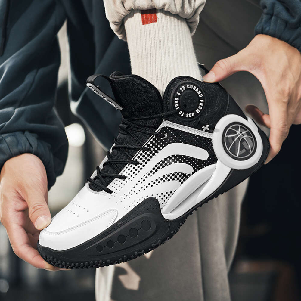 arrived wholesale new professional anti-skid breathable fashion men's basketball shoes