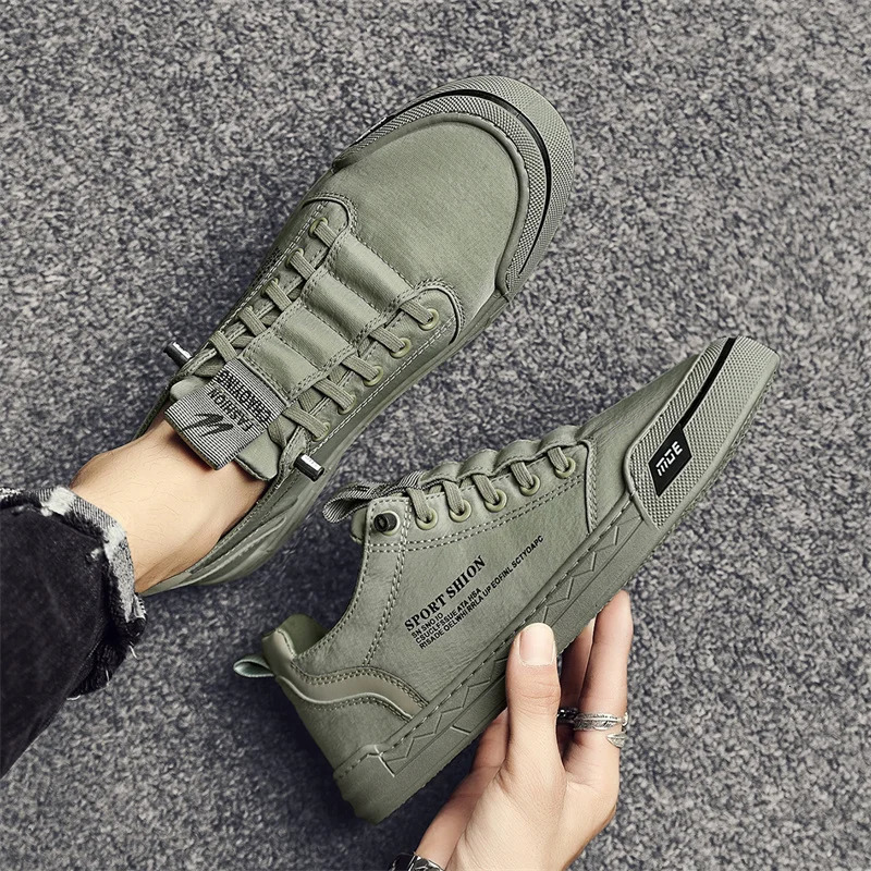 Sneakers Men Outdoor Casual PARZIVAL Canvas shoes Walking Shoes Loafers Comfortable Male Footwear tenis hombres