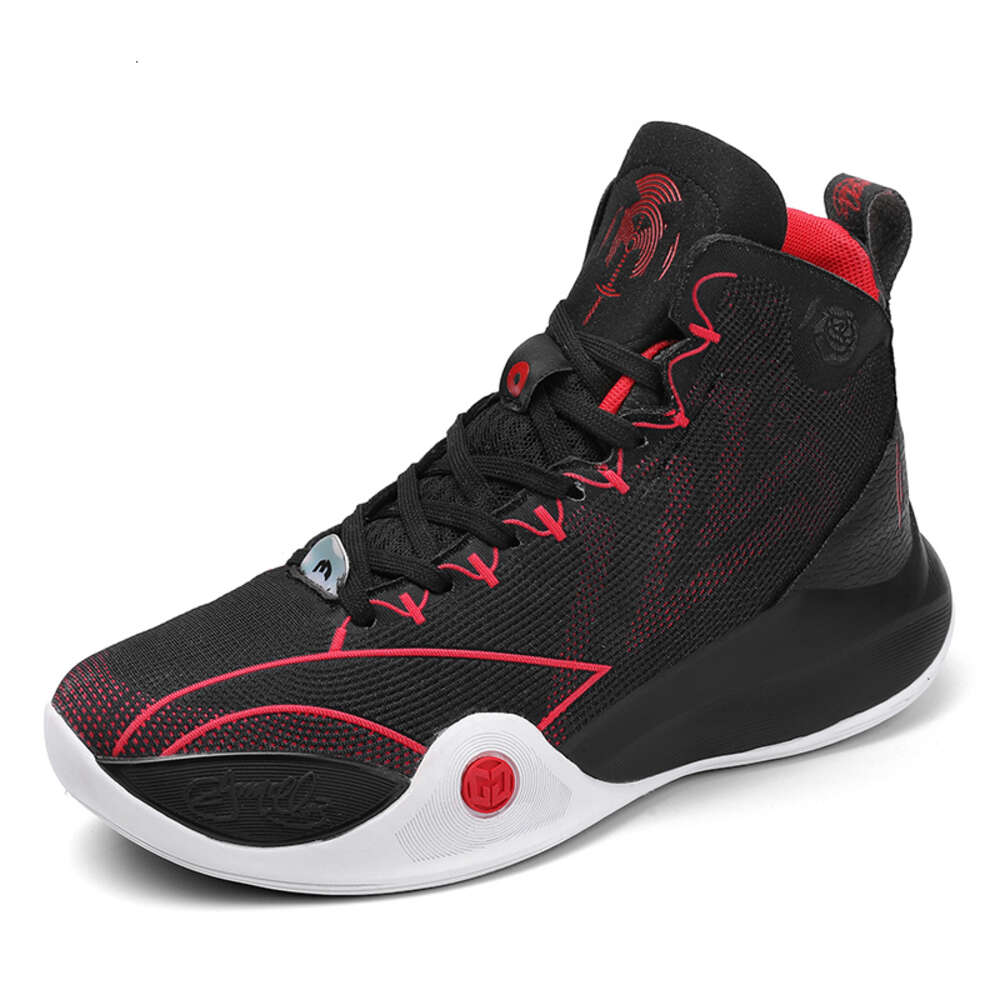 Professional outdoor quality china design new arrive cheap high top men basketball sports shoes
