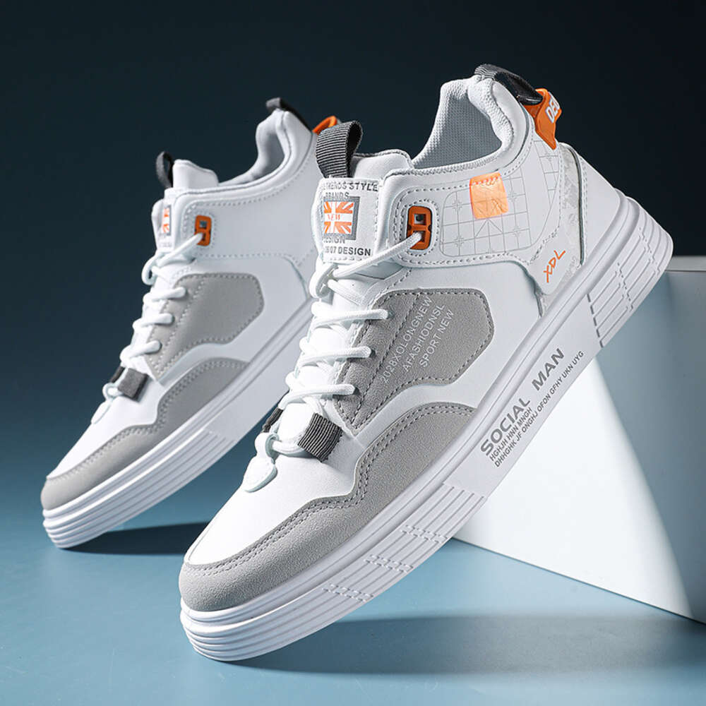 Factory Wholesale High Top Custom Brand Outdoor Leisure Sports Men's Shoes