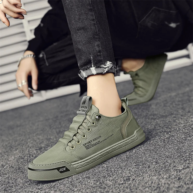 Sneakers Men Outdoor Casual PARZIVAL Canvas shoes Walking Shoes Loafers Comfortable Male Footwear tenis hombres