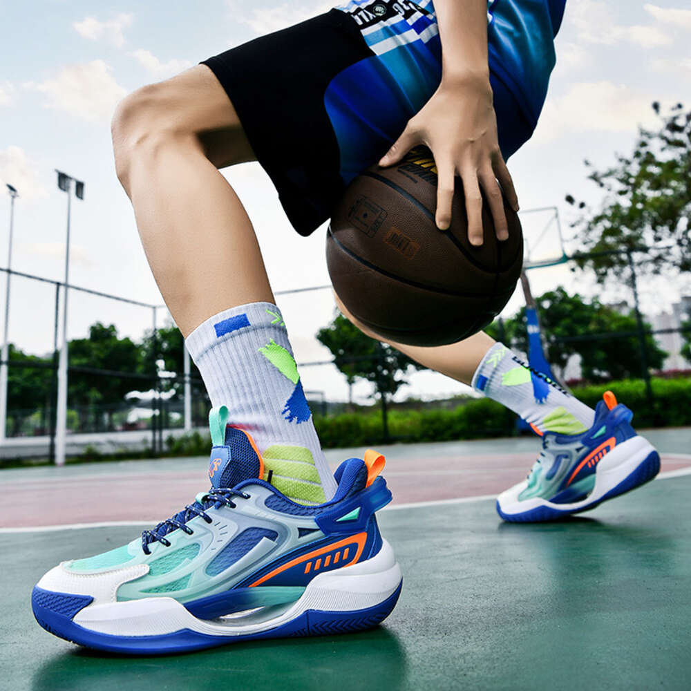 Factory price Custom New Breathable High-Cut High Quality Sport Basketball Shoes for Man