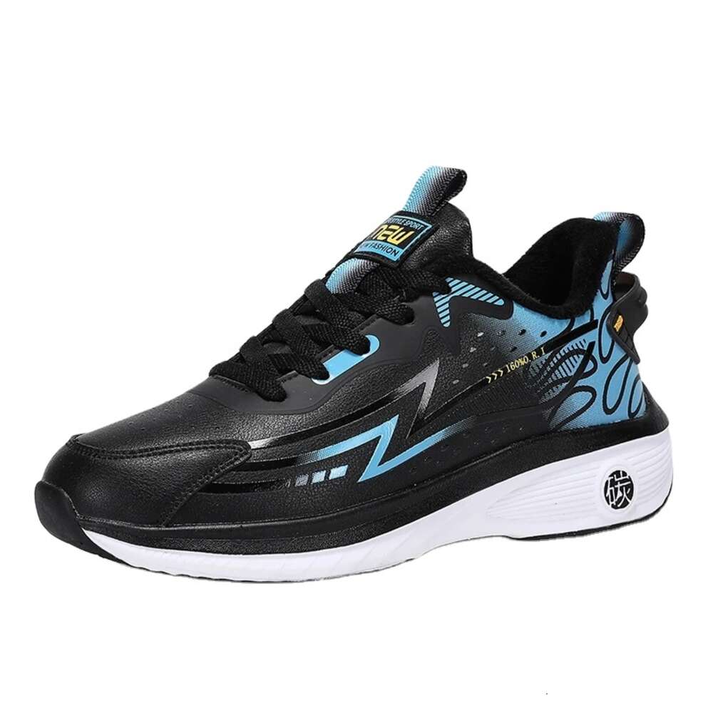 2023 Hot selling high quality men's winter Winter plush cushion breathable Lightweight sports running shoes