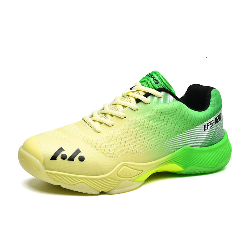new design microfiber leather upper men's and women's sports tennis breathable non slip badminton shoes