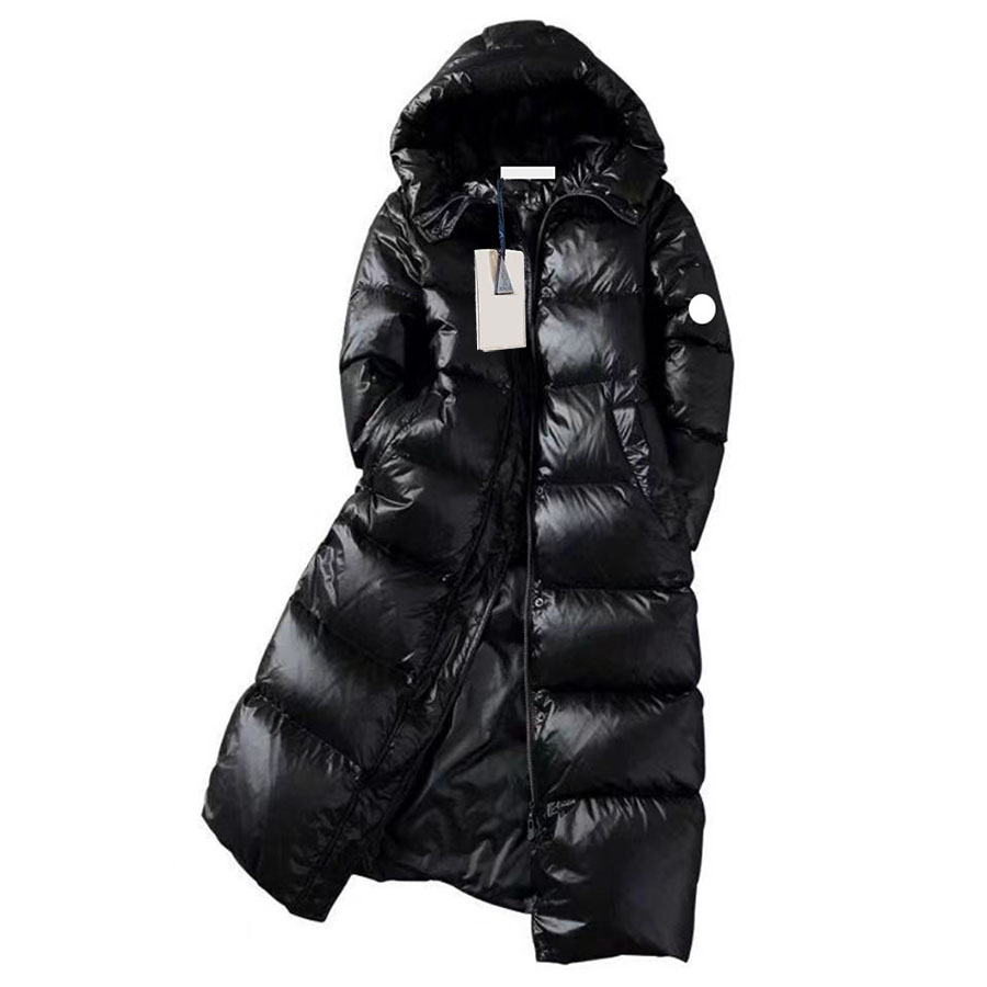 6aWomens Down Coats Long Jackets Fur Trench Puffy Downs Jacket Classic Woman Hooded Designer Tops Slim Windbreaker Warm Top Down Coats S-2XL
