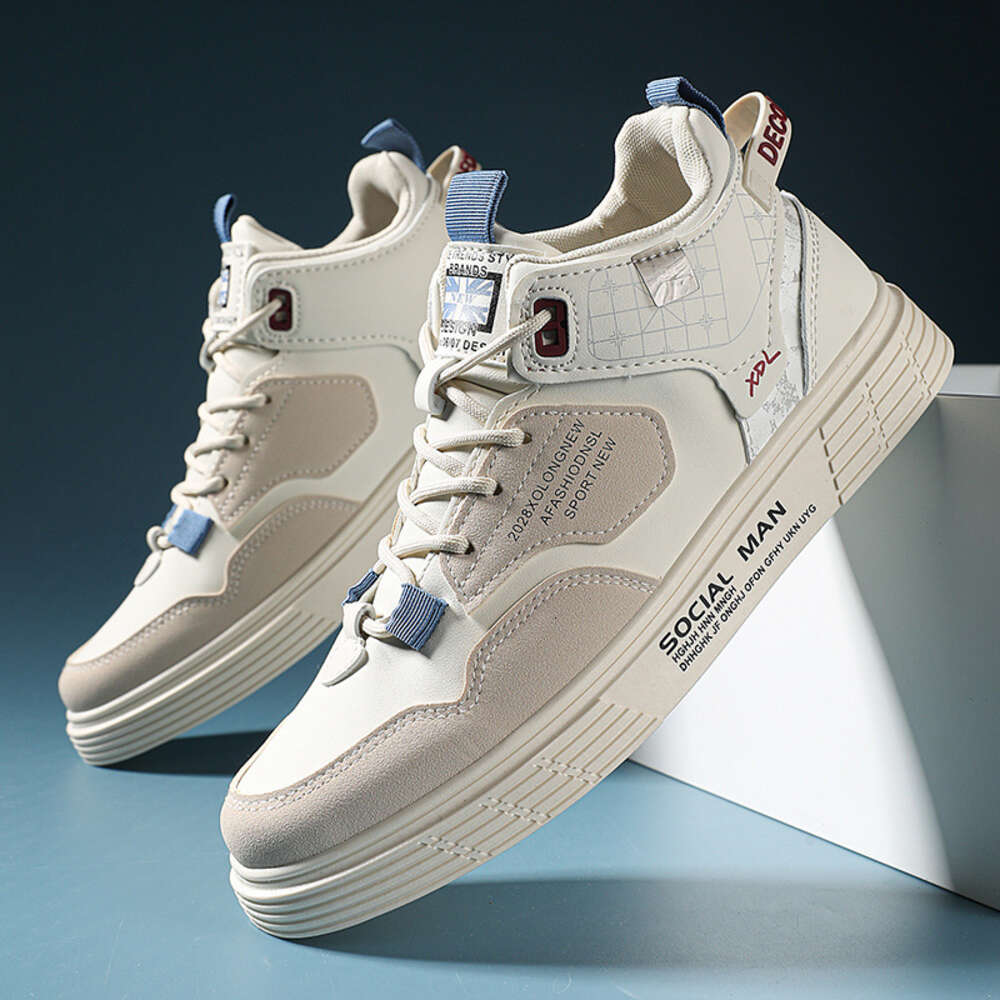 Factory Wholesale High Top Custom Brand Outdoor Leisure Sports Men's Shoes