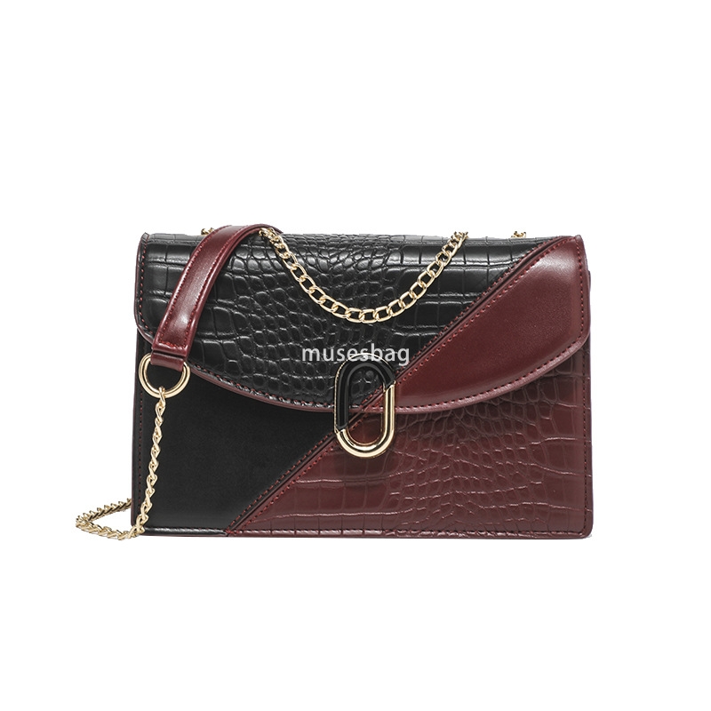 Fashionable and versatile chain bag new trend Korean version single shoulder crossbody bag female internet celebrity small square bag small bag trend