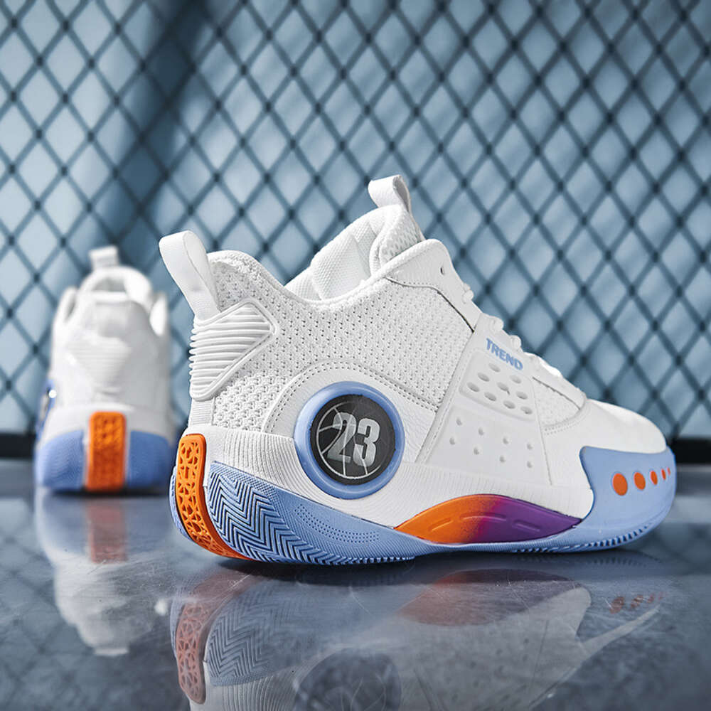 New Factory Wholesale High Top sneakers Custom Brand Outdoor Leisure Sports Men's Basketball Shoes