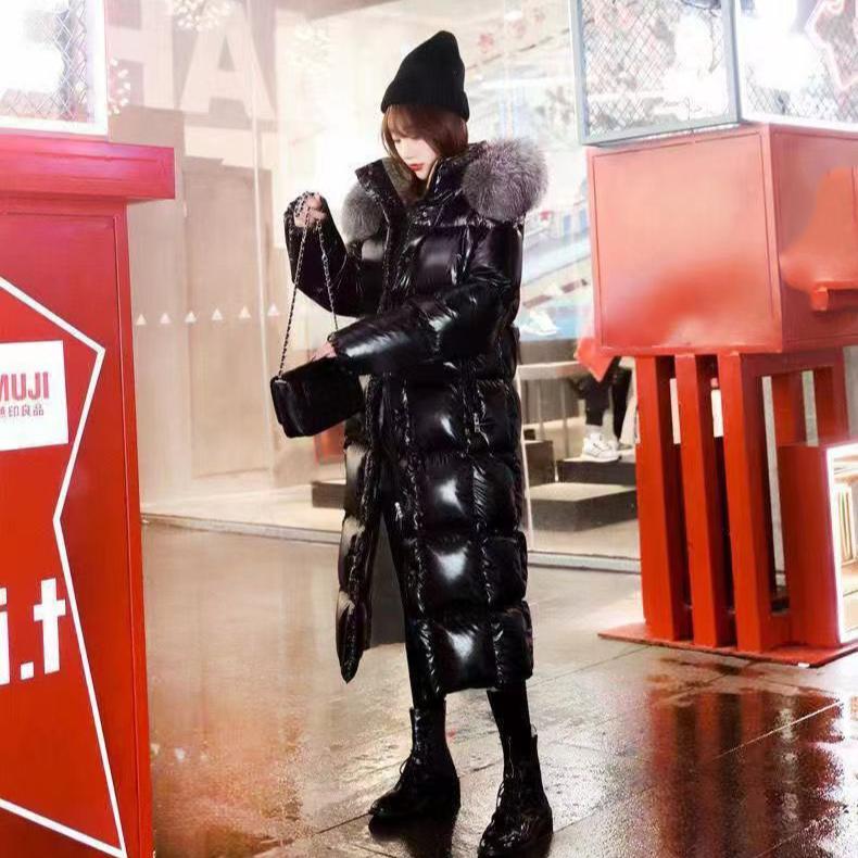 Moncleatpuffersjacket Womans Down Coats Long Jackets Fur Trench Puffy Downs Jacket Classic Woman Hood Slim Windbreaker Warm Down Coats 5Cb S251127