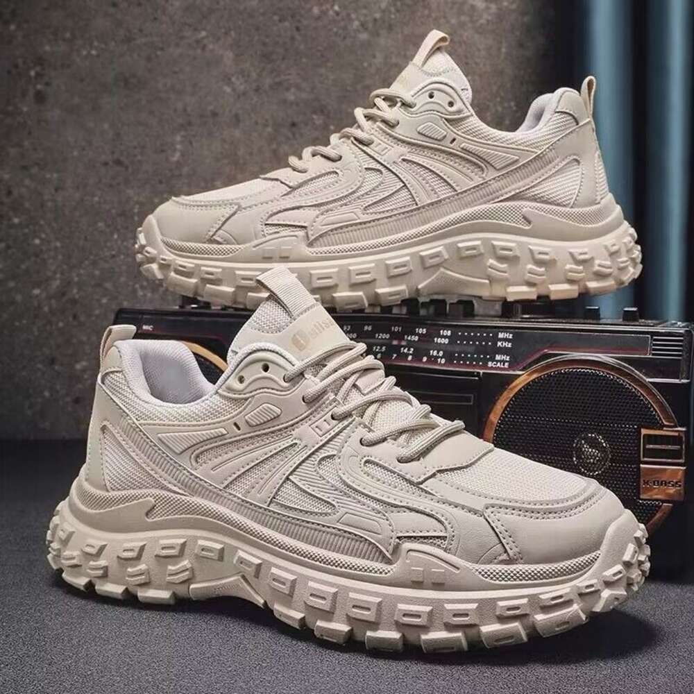 Ddmysports Men S Spring New Fashionable Sneakers Universal Matching Casual Sports Dad For And Teens Mesh Breathable Running Shoes F OUTDOOR