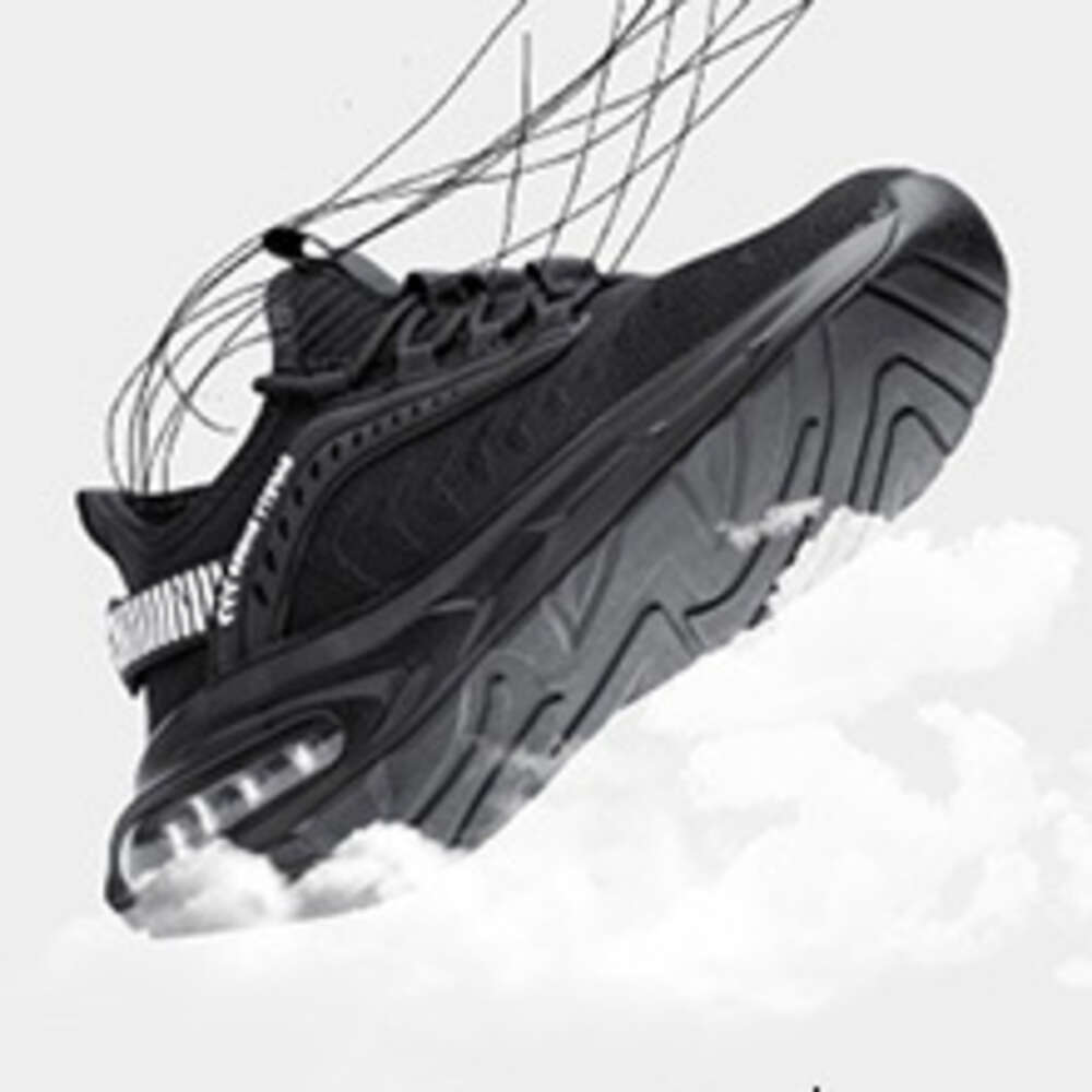 Anti slip safety work boots are not easily damaged, steel toed men's shoes, women's lightweight air cushion sports shoes