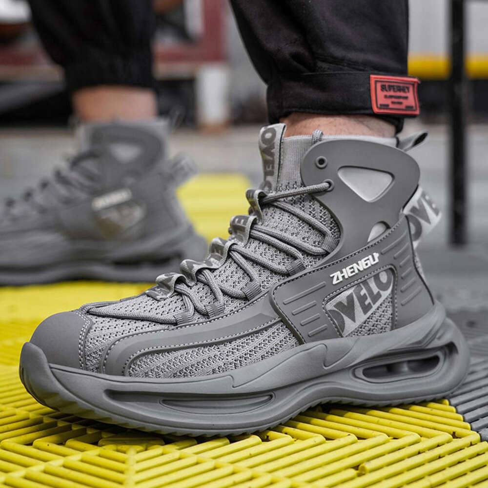 Men Cheap Safety Shoes Work Boots Unisex OEM Customized