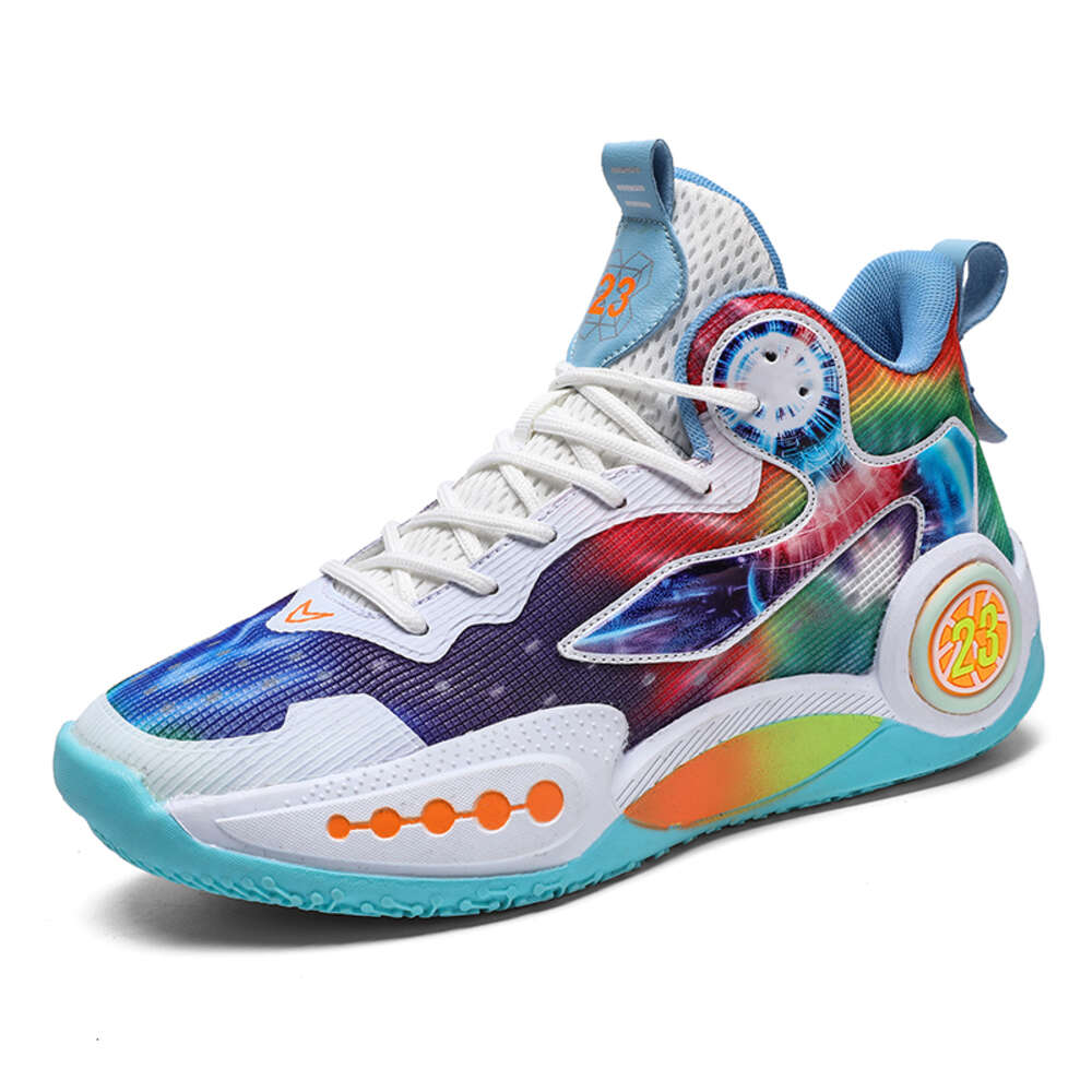 New Outdoor Anti slip Customized High-quality Comfortable Fashion Sneakers Sports Breathable Women Men's Basketball Shoes