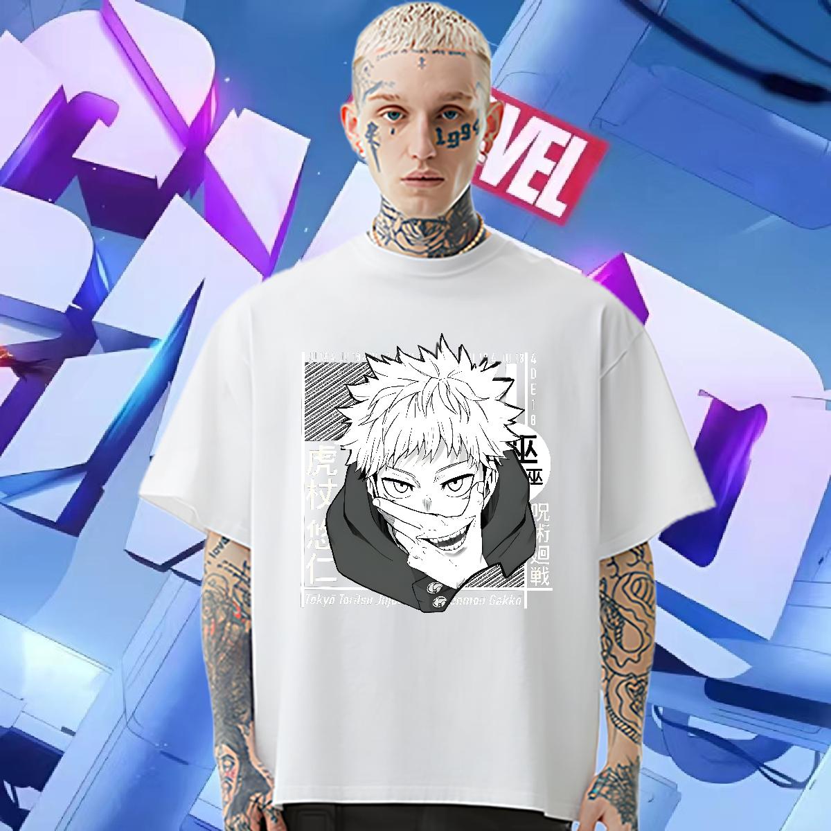 Fashion Design T Shirts Men Customized Print Daily Wear Men Tops Tees Round Neck Short Sleeve Unisex