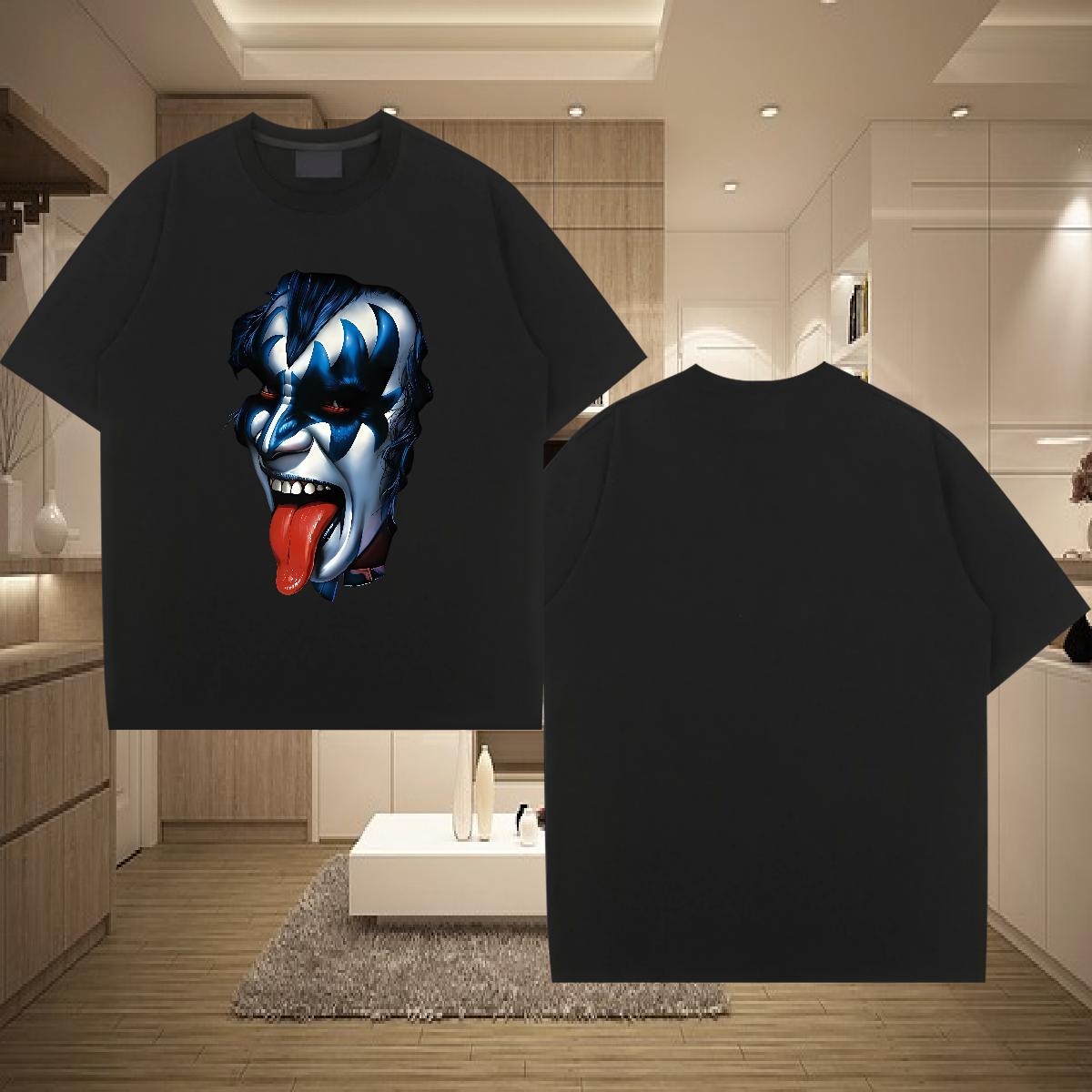 Popular Men Tops Tees O-Neck Short Sleeve Cotton Summer Casual T shirt Custom Anime New Designer Top Tees