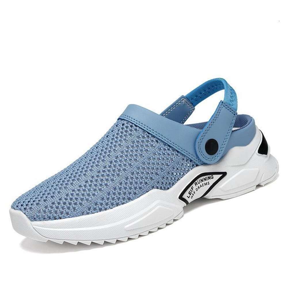 Summer Men's Outdoor Sandals Slippers Comfortable Mesh Beach Lightweight Casual custom Trendy Shoes