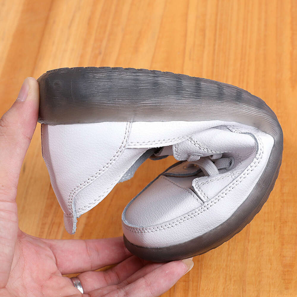 New leather single women sports casual flat soft soles comfortable lace-up women's shoes all fashion students hurenlakeshoes