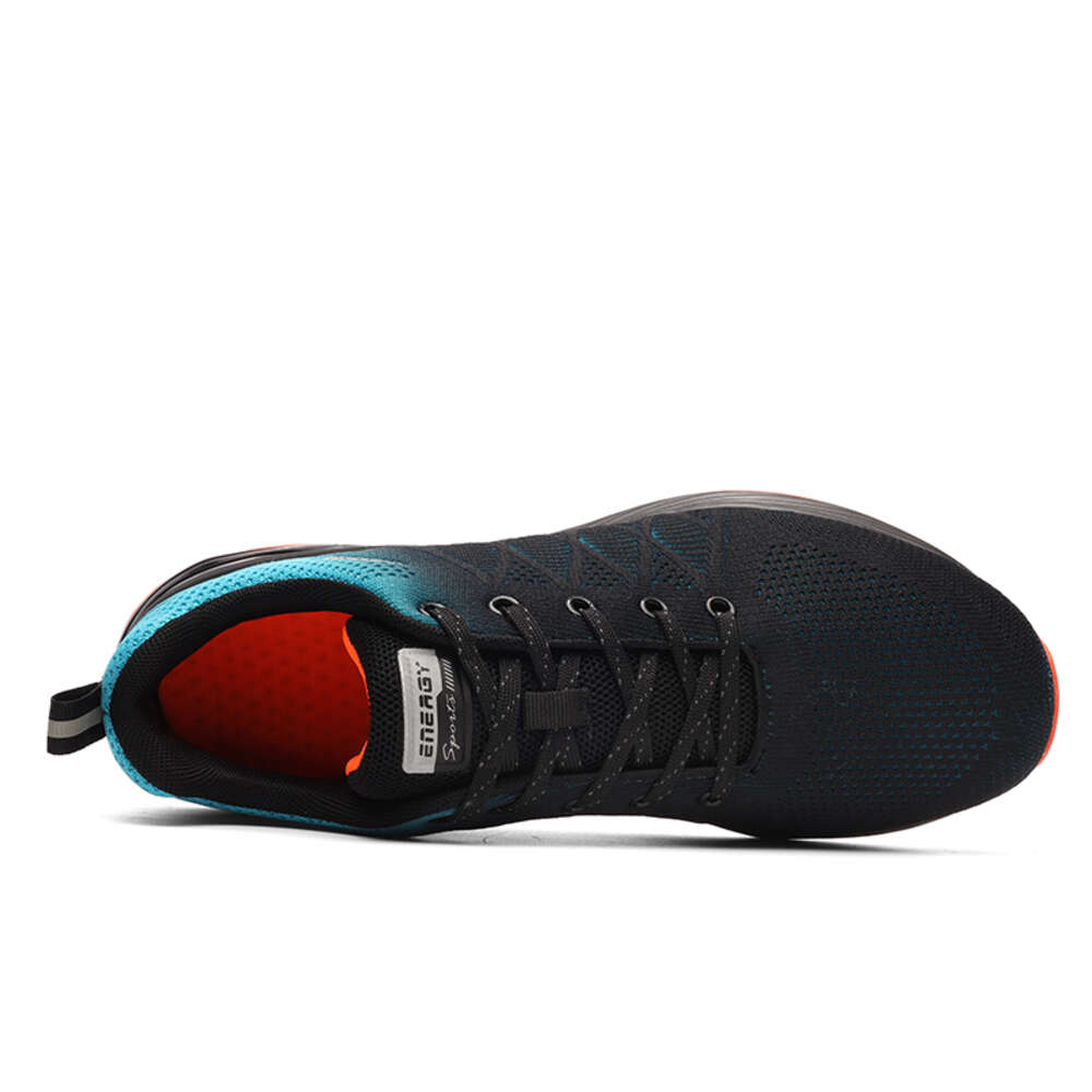 New design daily life walking style Custom breathable fiess running shoes Light cushioned sneakers for men