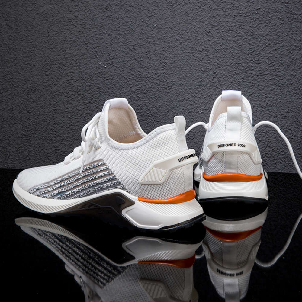 High quality non-slip comfortable walking style custom running shoes for men Breathable deodorant mens sneaker