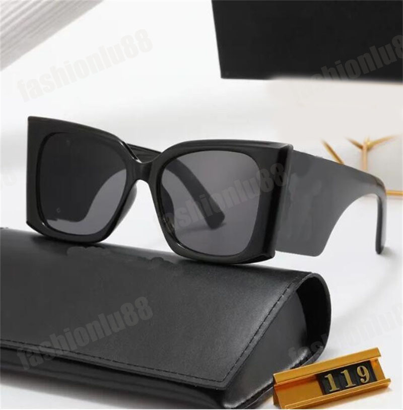 Womens mens sunglasses designer sunglasses summer luxury glasses frame letter lunette sun glasses for women oversized polarized sunglasses UV protection PJ085