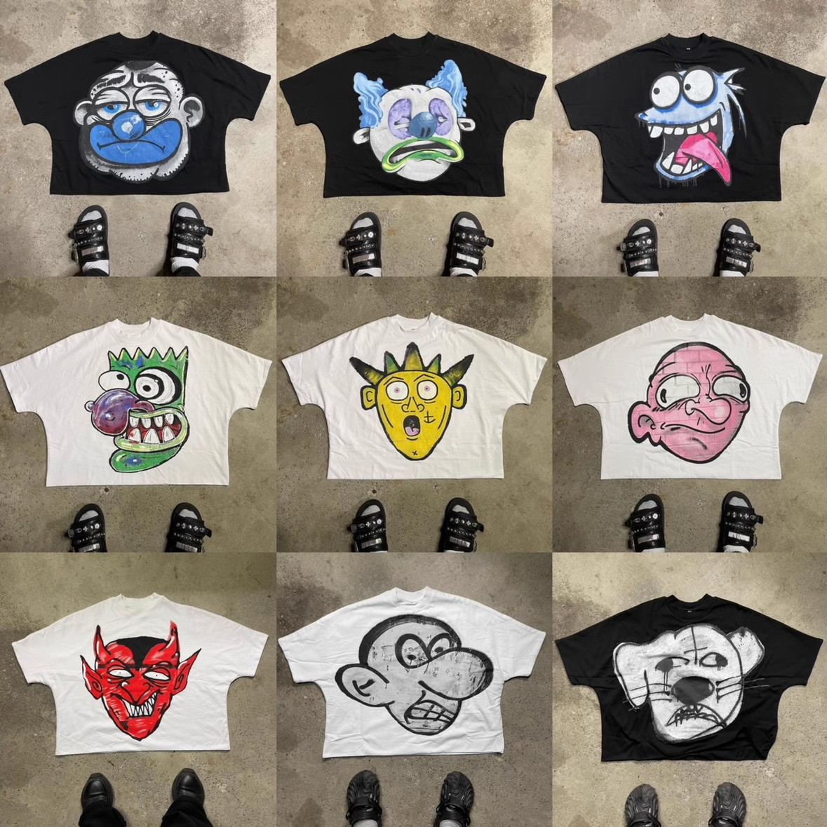 Men's T Shirts Blutosatire Billdog Extra Large T-shirt Personalized Print High Street Vintage Summer Sports Short Sleeve Top Size S-3XL