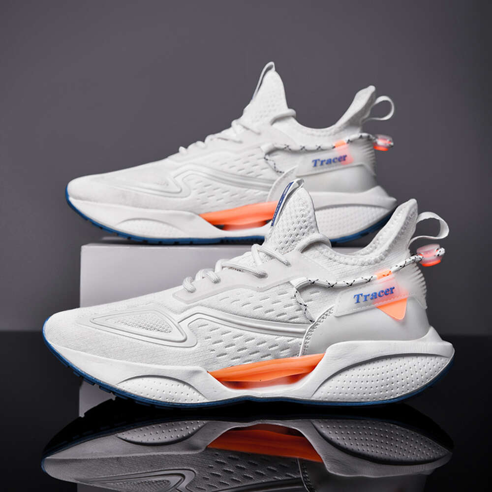 2024 Outdoor Fashion Sneakers Breathable Comfortable Synthetic Sports Lightweight Men Casual Running Shoes