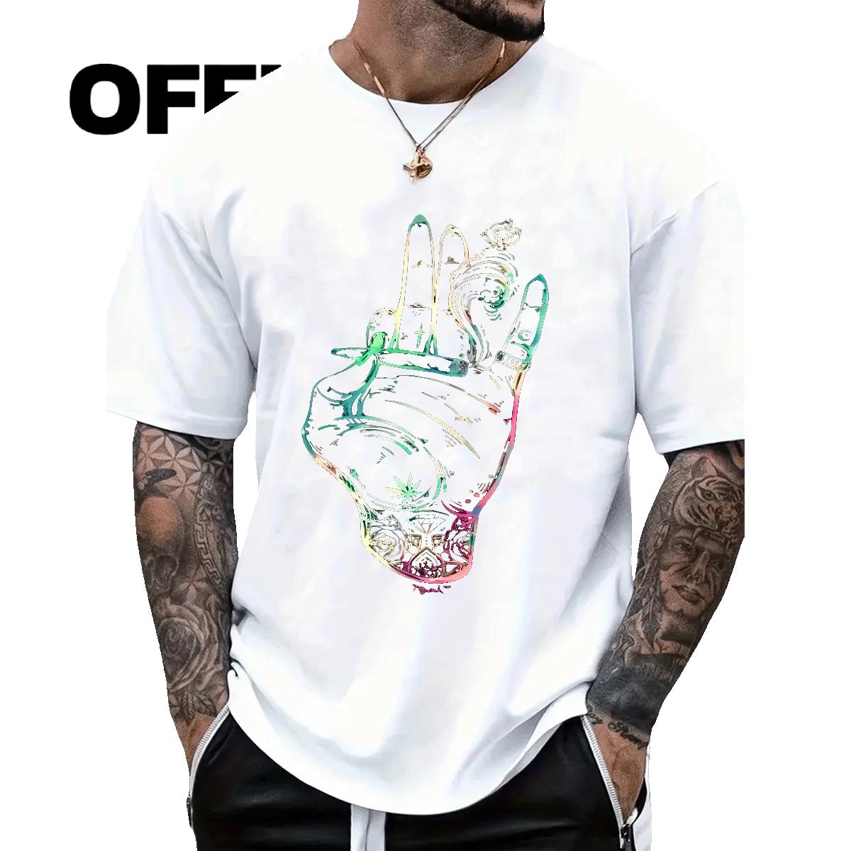 2024 T-Shirts Customized Anime Printing Street Tshirts Crew Neck Cotton Breathable Popular