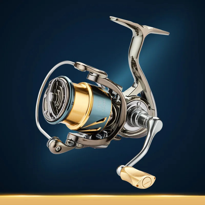 2024 RYOBI Fishing Reel 121BB stainless steel bearings 5.5 1 shallow cup Reel 15 KG Max Drag Spinning Reel 1000-5000 series 240515