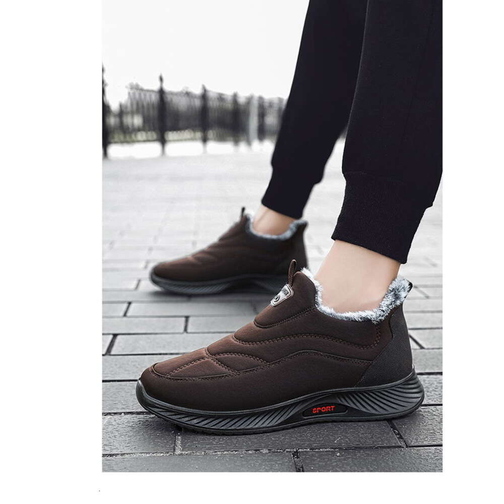 Wholesale heating high quality winter outdoor men's snow boots