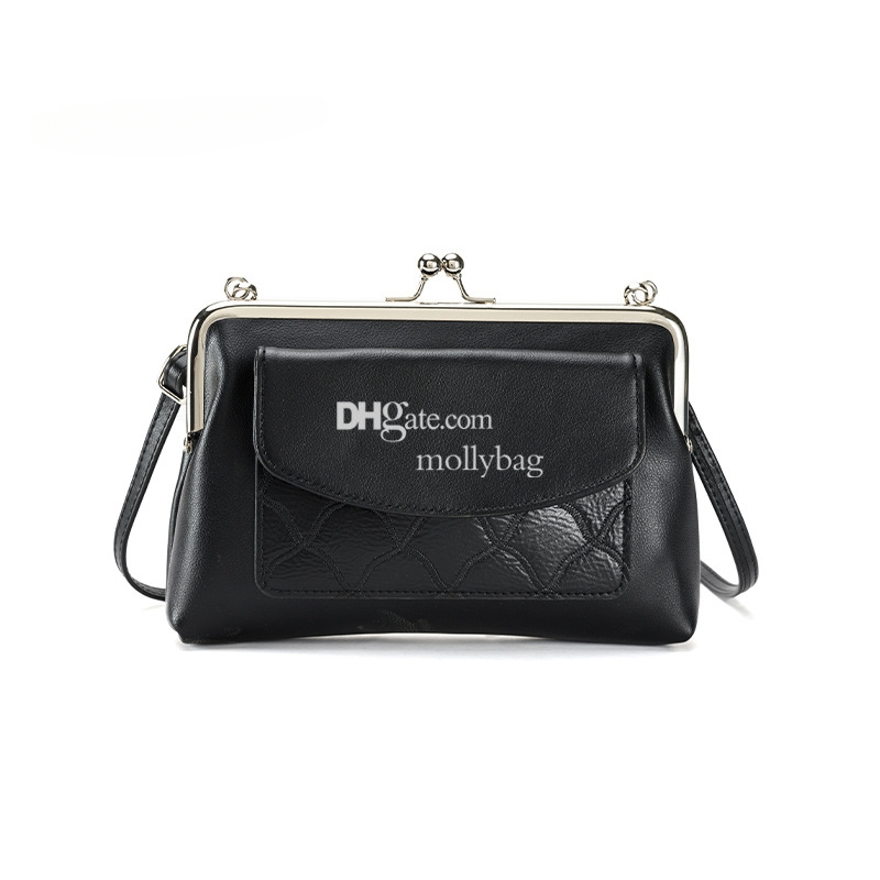 High Quality Women's Designer Fashion Meal Bag Banquet Classic Retro One Shoulder Crossbody Bag Fashion Small Square Bag Multi functional Phone B
