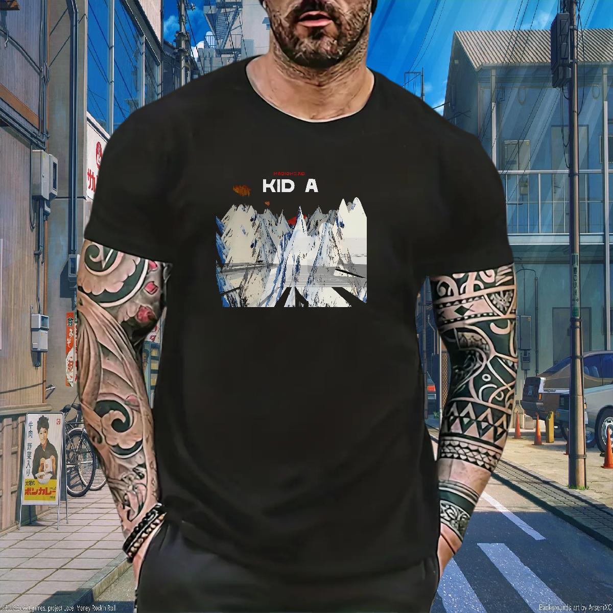 Casual New Man T Shirts Custom Print Oversized Casual Beach Men Clothes T-Shirt Breathable Crew Neck Loose