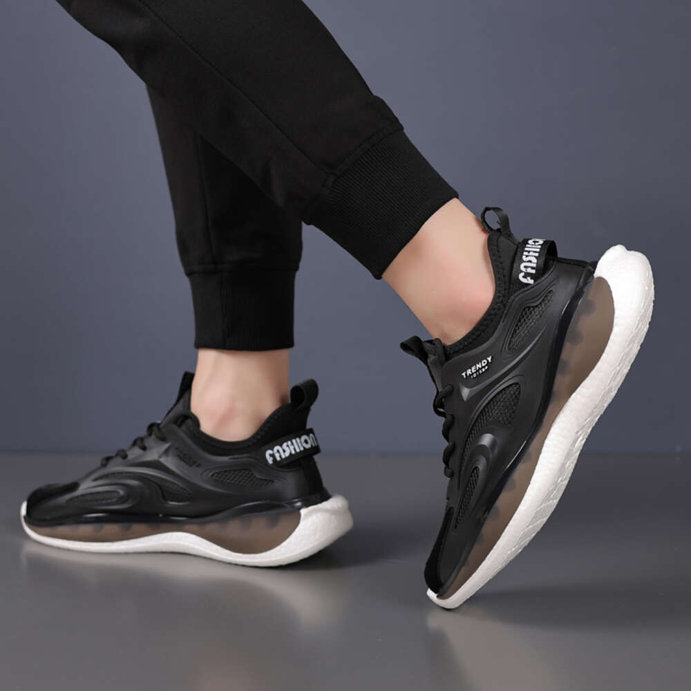 2024 New Wholesale Fashion Breathable light Casual Running Trainers Sneakers Walking Sports Men Shoes