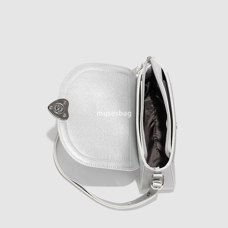Korean Saddle Bag Women's New Trendy and Fashionable Crowd Love Underarm Bag Versatile Instagram One Shoulder Crossbody Bag