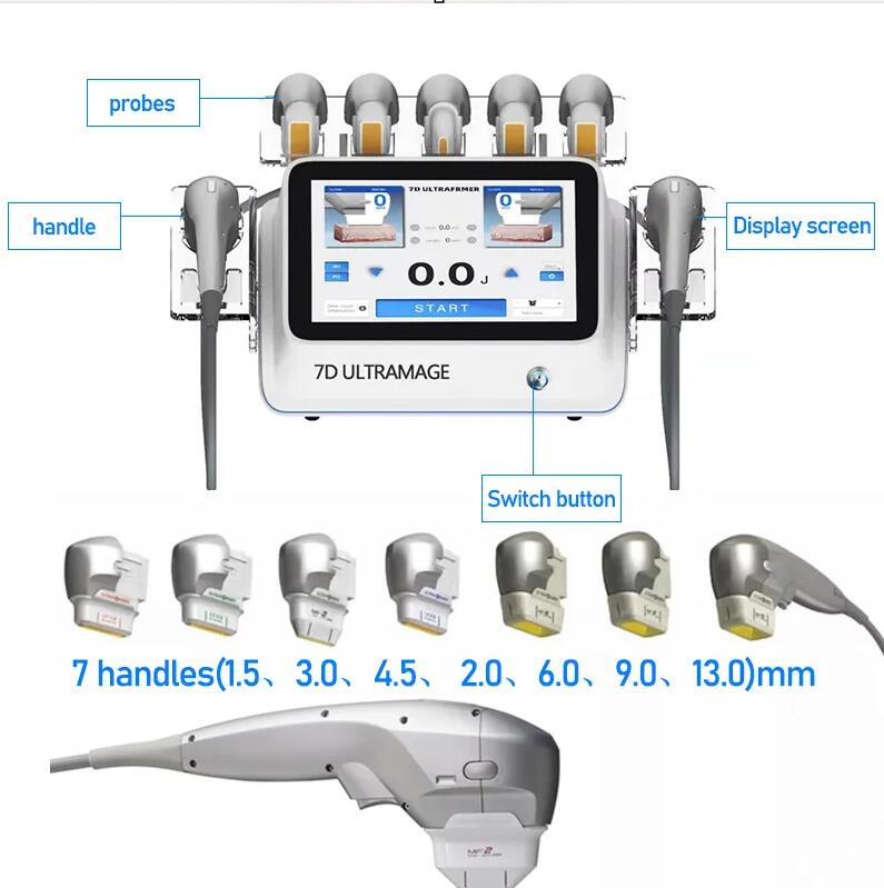 2024 Effective 7D/9D Facial Treatment Anti-Wrinkle Ultra Ultrasonic body slimming skin tightening wrinkles removal skin lift Skin Rejuvenation Beauty 
