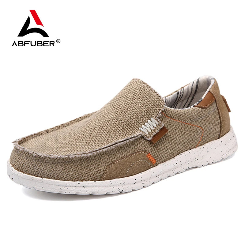 Soothing Breathable Canvas Shoes Mens Slippers Slippery Fashion Sports Shoes Comfortable Casual Shoes Lightweight Apartment Mens Walking Zapatos 24061