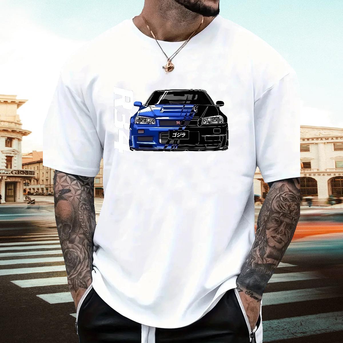 Fashion Designer T-Shirts Custom Anime Men Clothes T-Shirt Casual Crew Neck Cotton Wholesale Tees