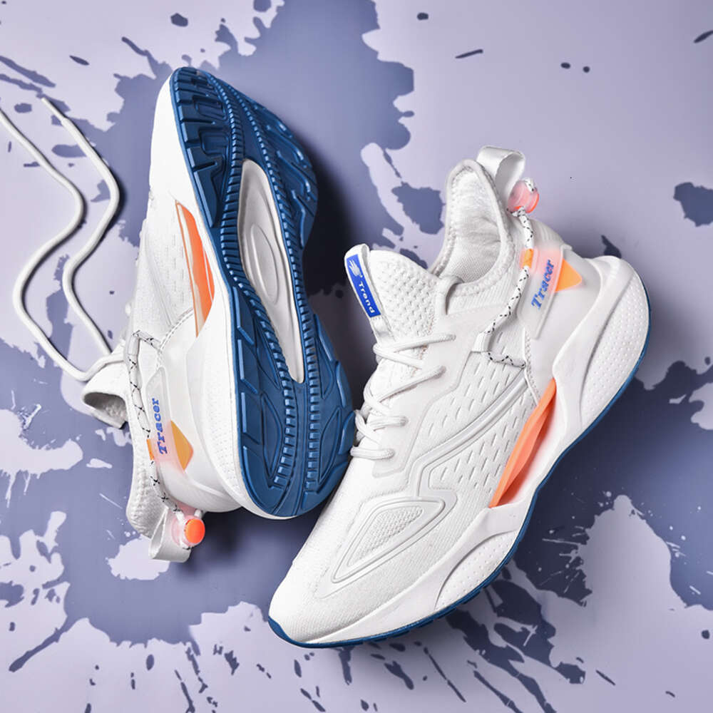 2024 High quality Outdoor Fashion Sneakers Mesh Breathable Comfortable Synthetic Sports Couple Men Casual Running Shoes