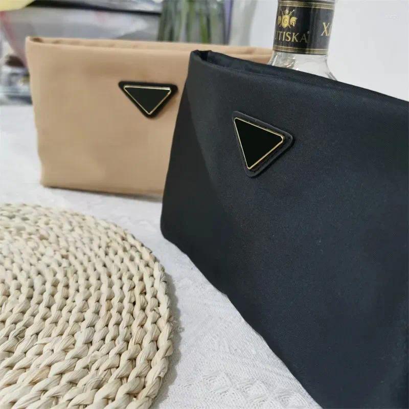 Trousse de Maquillage Femme Organisateur Pochette de Voyage Mode Vanity Rangement Maquillage Trousse de Toilette Pochette Main