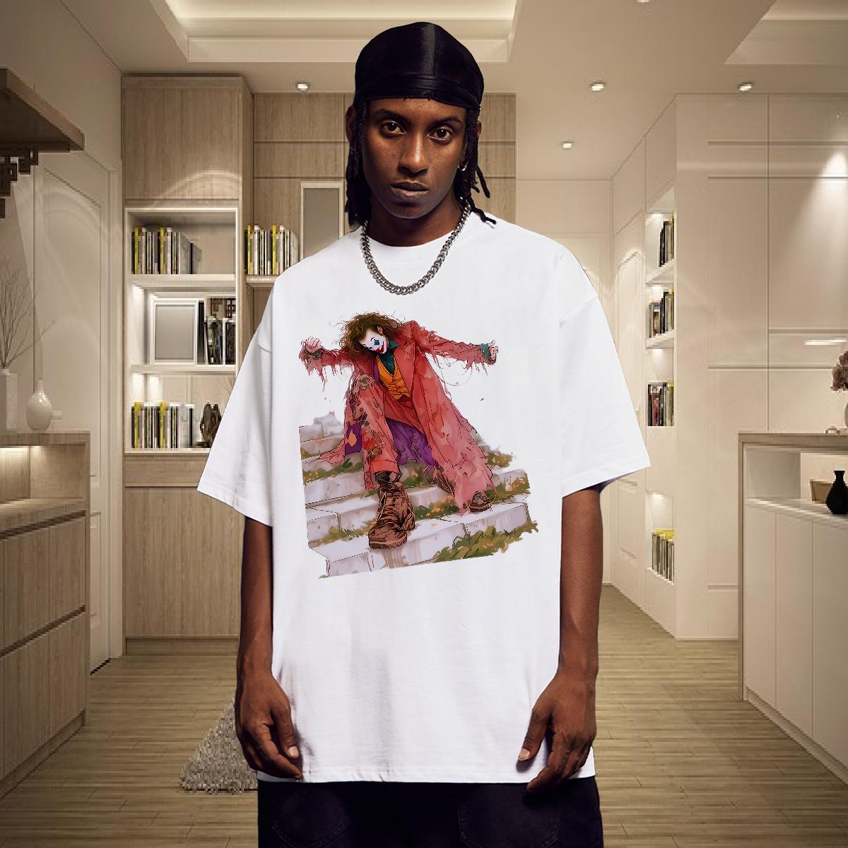 Loose Fit T shirt Casual Daily Wear Breathable Short Sleeve Men Tees Brand Graphic Top Tees