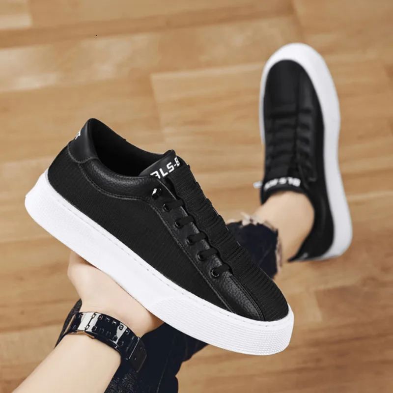 Mens Sneakers Summer Mesh Breathable Canvas Casual Shoes Fashion Skate Sport Running for Men Flats Tenis Masculino 240611