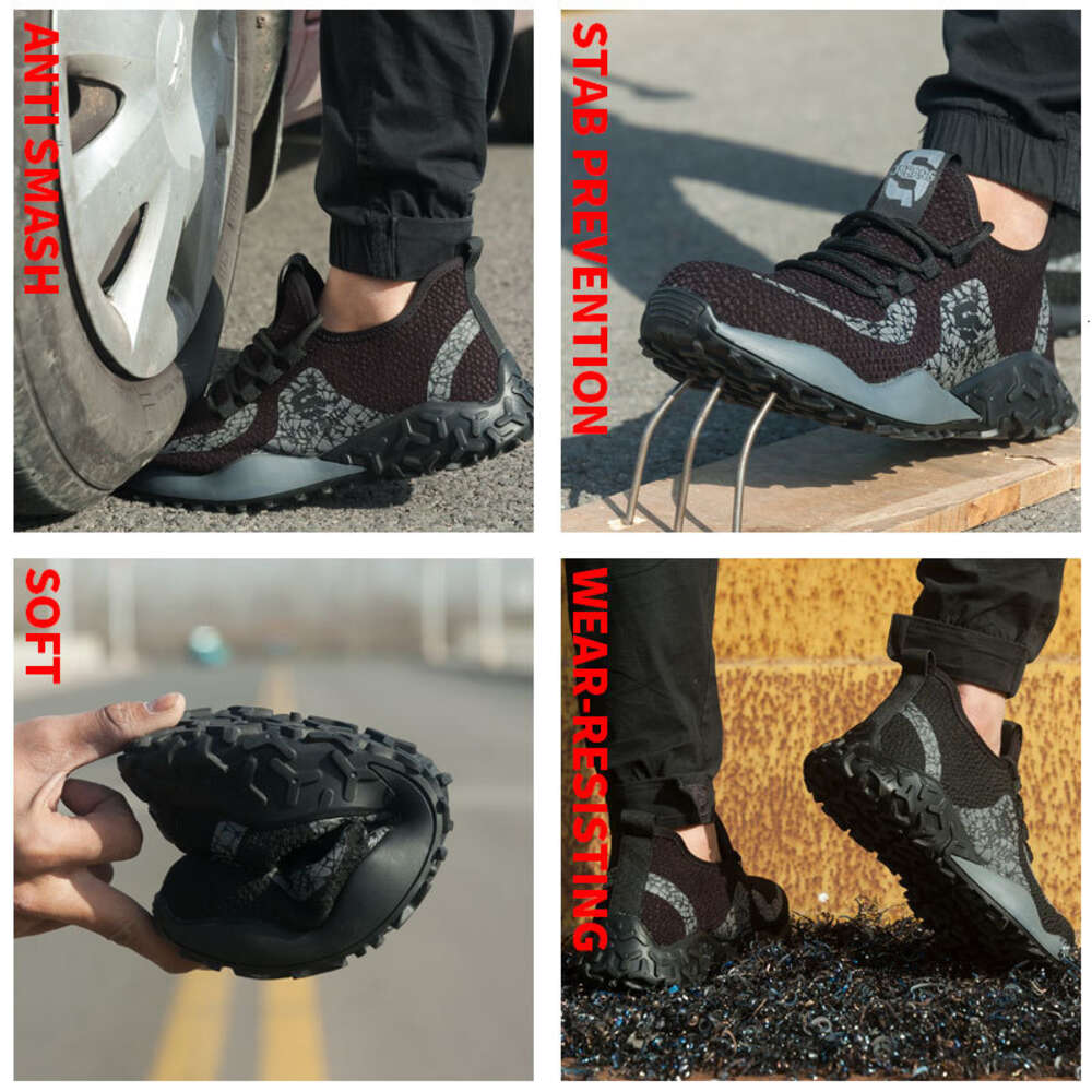 Outdoor anti-skid waterproof hiking work shoes, breathable running, walking, and jogging shoes
