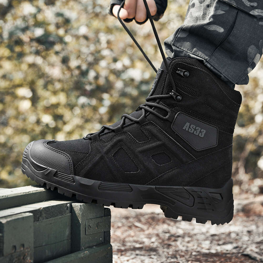 2023 New Arrival Outdoor Mountain Sport Waterproof High Top Shoes Hiking Boots for Men