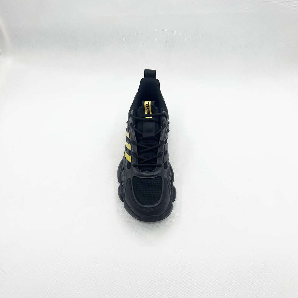 New designecomfortable for Men Custom OEM Trend Running Shoes Casual mesh sneakers Black shoes