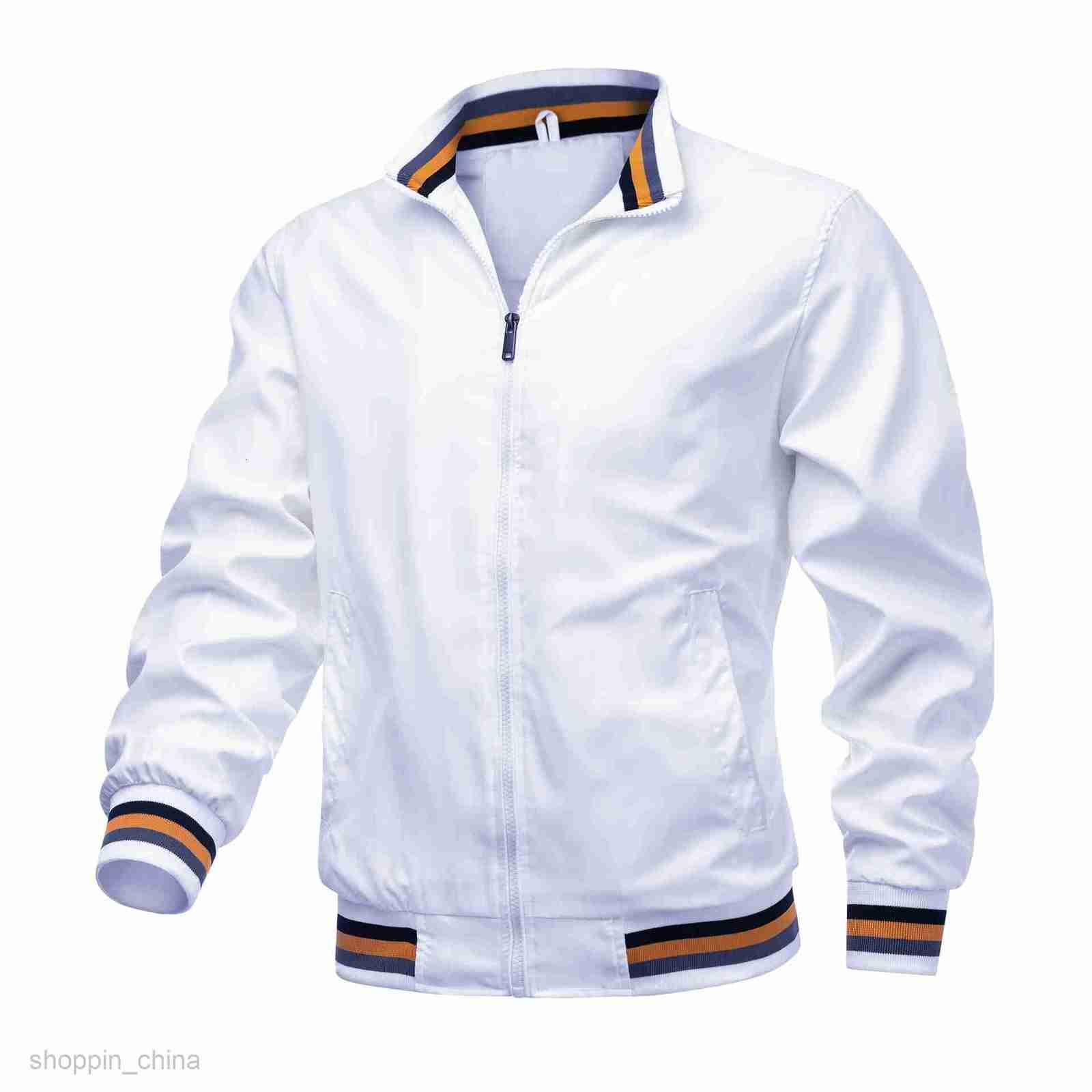 Men's Jackets Coats New casual jacket men spring and autumn sports solid color male coat men