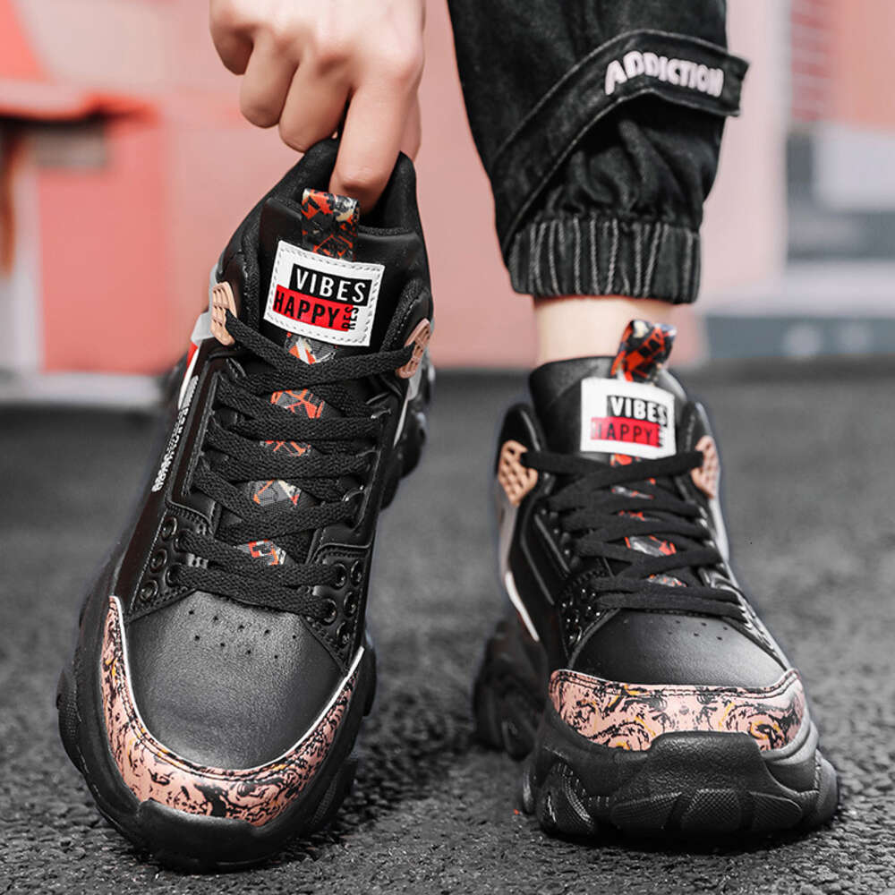 Made in China Comfortable breathable men's sneakers Chinese style fashion clunck sneaker