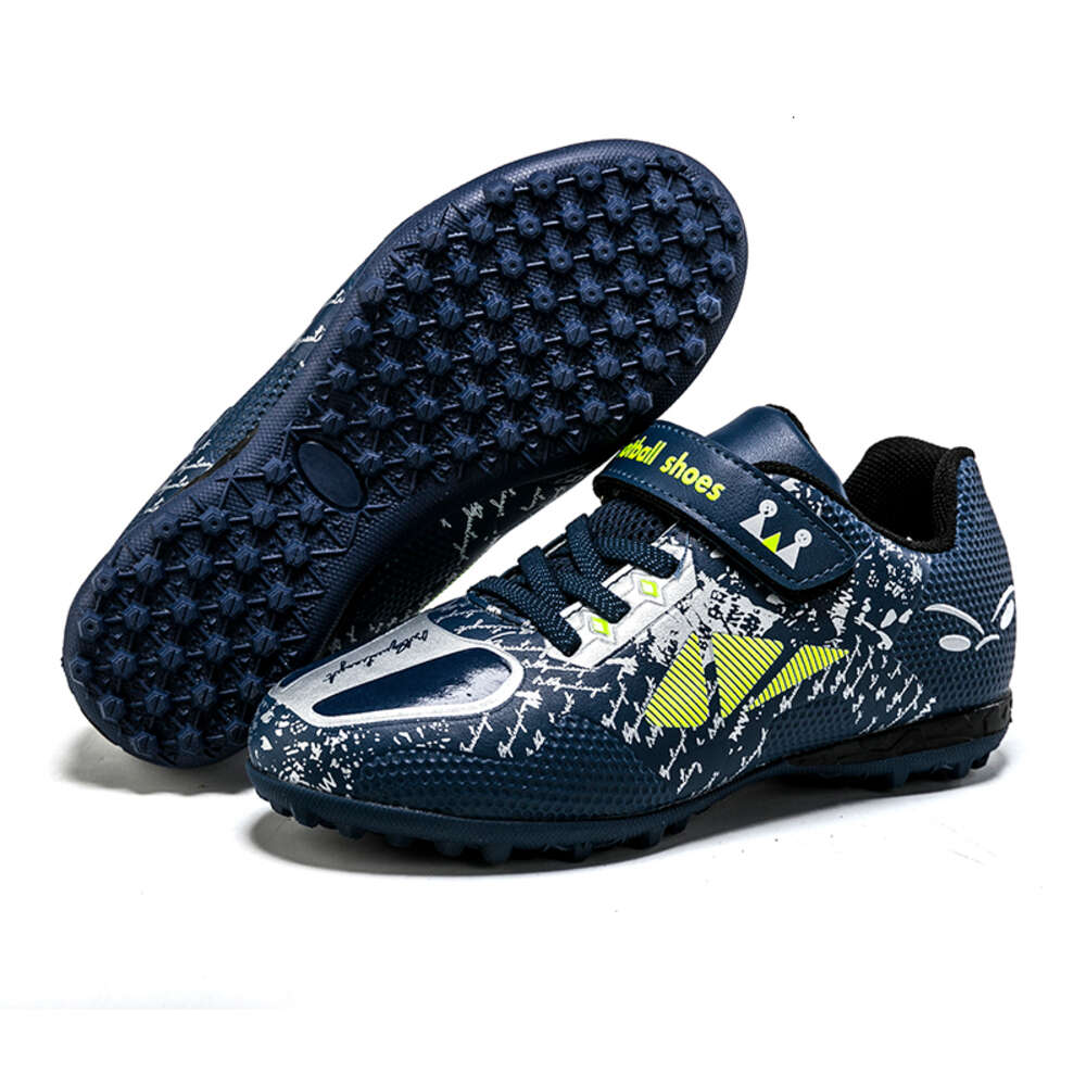 Kids Professional Cleats Grass Training Sport Footwear Boys Outdoor Soccer Boots