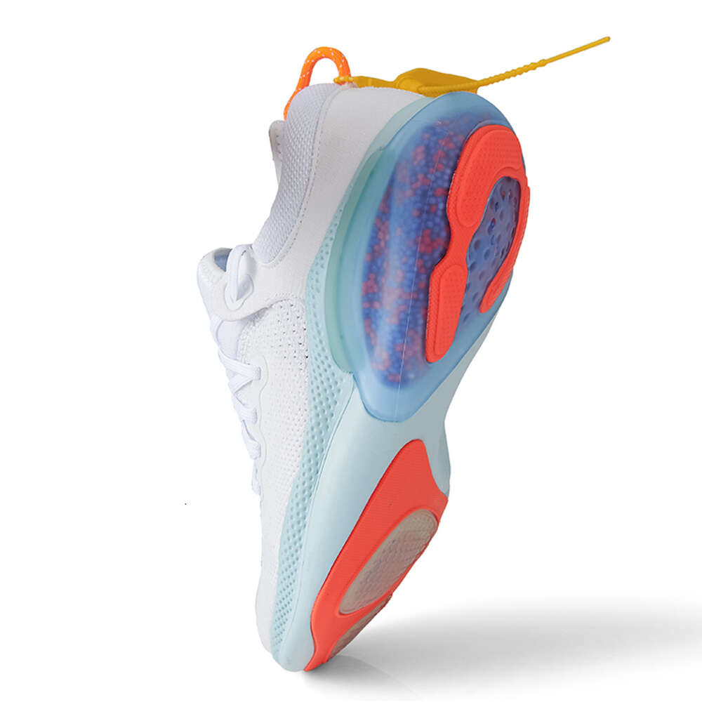 Full hand cushioned particle air cushion professional running custom sports men shoes mesh ventilated sneakers unisex