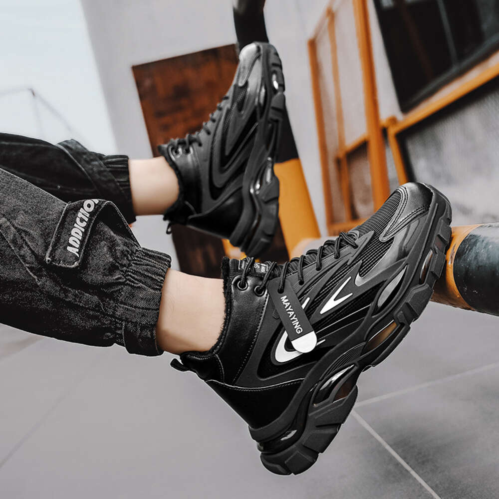 Winter snow boots new fashion men's and women's winter warm cotton shoes